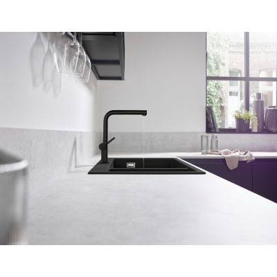 3. Bateria kuchenna hansgrohe Talis M54 kokkenarmatur 270 1jet med udtak, mat sort