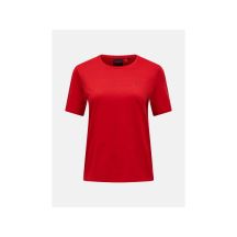 Koszulka damska PEAK PERFORMANCE W Explore Graphic Tee kolor czerwony