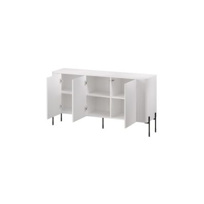 2. Komoda VERA 150x40x80 biały mat