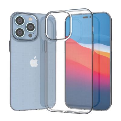 4. Żelowy pokrowiec etui Ultra Clear 0.5mm iPhone 14 Pro Max przezroczysty