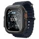 3. Zestaw etui Spigen Lock Fit + szkło hartowane Spigen Tempered Glass na Apple Watch Ultra (49 mm) - czarne matowe