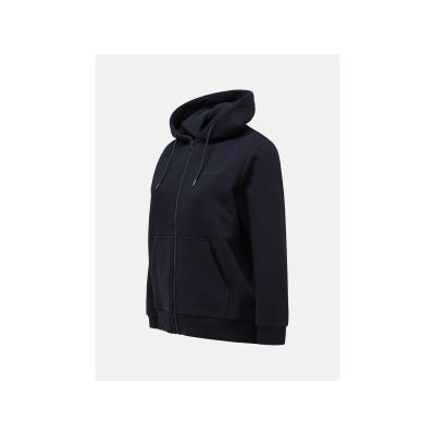 2. Bluza damska Peak Performance W Original Small Logo Zip kolor czarny