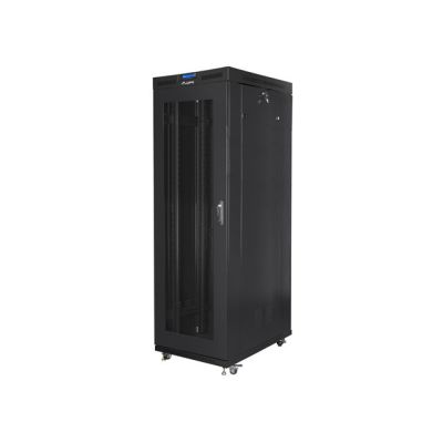 LANBERG SZAFA STOJĄCA RACK 19" 42U 800X1200 DRZWI PERFOROWANE LCD CZARNA (FLAT PACK) FF01-8242-23BL