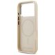 7. Etui Karl Lagerfeld Karl Pin MagSafe do iPhone 17 Pro Max - beżowe