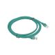4. PATCHCORD KAT.5E UTP 2M ZIELONY FLUKE PASSED LANBERG 10-PACK