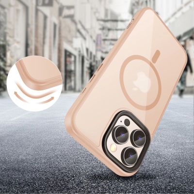 4. Etui Tech-Protect MagMat MagSafe na iPhone 16 Pro Max - różowe