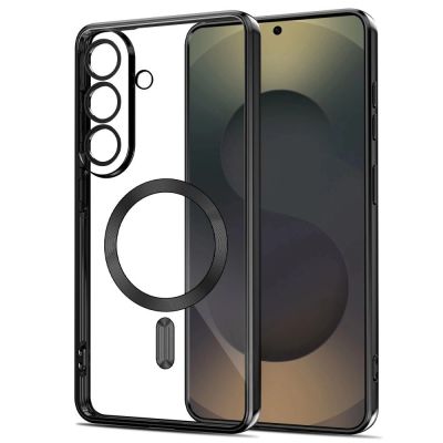 2. Etui Tech-Protect MagFlex na Samsung Galaxy S26+ - przezroczysto-czarne