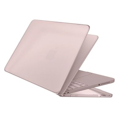 4. Etui Tech-Protect Softshell na MacBook 13" 2026 - różowe matowe