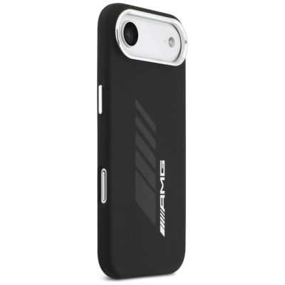 4. Etui AMG Silicone Oversize Rhombs MagSafe na iPhone Air - czarne