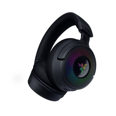 12. Razer Kraken V4 Zestaw słuchawkowy Bezprzewodowy Opaska na głowę Gaming USB Typu-A Bluetooth Czarny