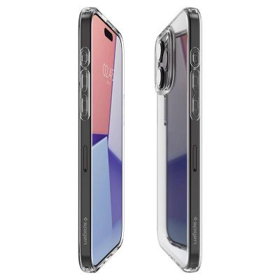 2. Etui Spigen Crystal Flex na iPhone 15 Pro Max - przezroczyste