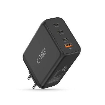 2. Ładowarka sieciowa Tech-Protect NC240W-GaN 4-Porty 240W - czarna
