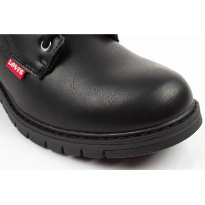 5. Levi's buty trzewiki dziewczęce Pasadene SE za kostkę czarne na zamek