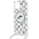 5. Etui Karl Lagerfeld IML Crossbody Monogram Karl & Choupette Head MagSafe na iPhone 15 / 14 / 13 - przezroczyste