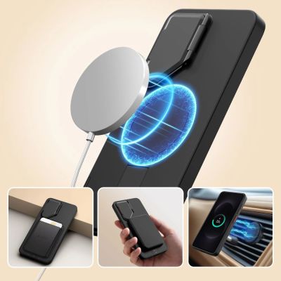 3. Etui Tech-Protect Kevlar Aura MagSafe na Samsung Galaxy S26 - czarno-pomarańczowe