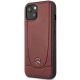 2. Etui Mercedes Leather Urban Bengale na iPhone 13 / 14 / 15 - bordowe