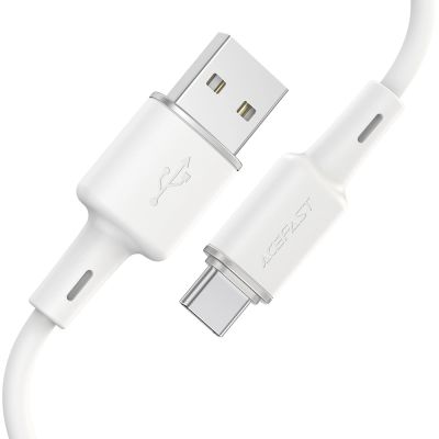 7. Acefast kabel USB - USB Typ C 1,2m, 3A biały (C2-04 white)