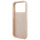 7. Etui Guess Grained Big 4G & Classic Logo na iPhone 17 Pro - różowe