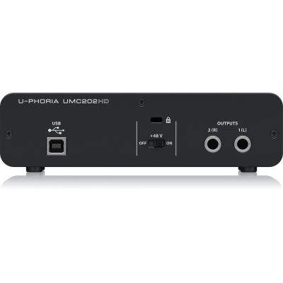 10. Behringer UMC202HD - Interfejs audio USB