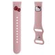 3. Pasek Hello Kitty Silicone Kitty Head uniwersalny 20mm - różowy