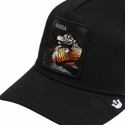 6. Czapka z daszkiem Goorin Bros. Mamba Trucker - 101-1024-BLK