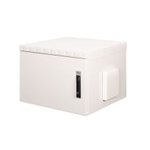 Digitus Szafa sieciowa wisząca 19" 7U rack 600x600, drzwi pełne, szary, niedzielona, złożona, IP55, 100kg