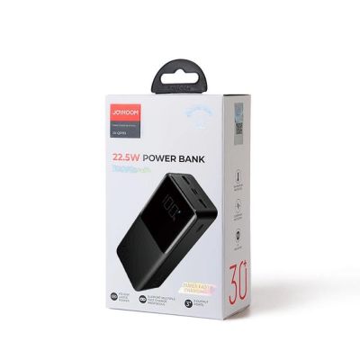 5. Powerbank Joyroom JR-QP193 30000mAh 22.5W PD QC3.0 AFC - czarny