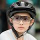 3. Kask rowerowy Rockbros LK-67 młodzieżowy z odpinanym daszkiem 54–58 cm - czarny