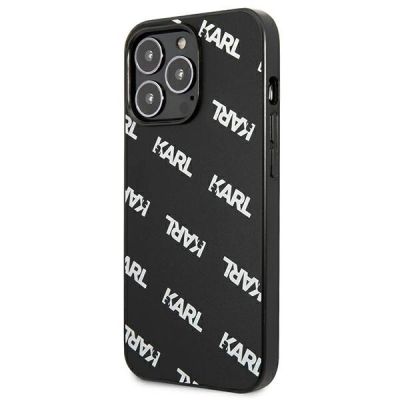 2. Etui Karl Lagerfeld Allover na iPhone 13 Pro / iPhone 13 - czarne