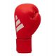 10. Rękawice boskerskie skórzane Adidas SPEED 175 czerwone