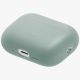 2. Etui UNIQ Lino Silicone na AirPods Pro 3 - zielone
