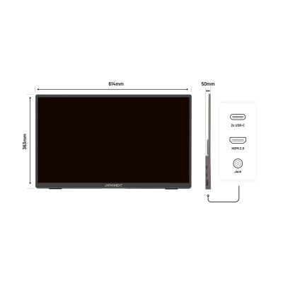 5. Monitor dotykowy JAPANNEXT 39,6 cm JN-MD-i156FHDR-T HDMI/USB-C M-Touch FHD