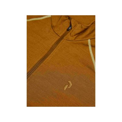 4. Koszulka Termiczna PEAK PERFORMANCE Magic Half Zip Wool-blend Baselayer Women brązowy