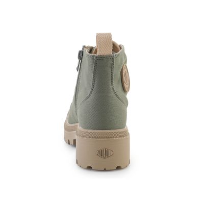 5. Palladium Pallabase Twill 96907-333 Vetiver