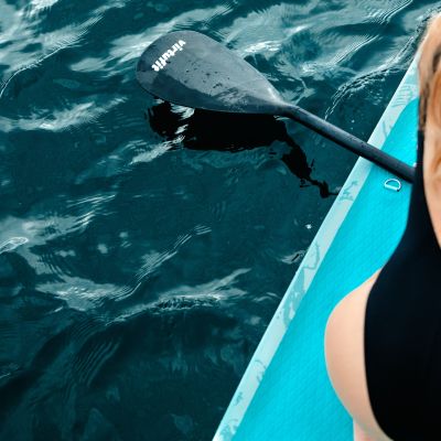 5. VIRTUFIT DESKA SUP SURFER 305 Z ŻAGLEM I AKCESORIAMI CZARNY