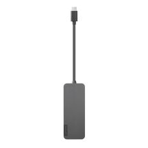 Lenovo 4X90X21427 huby i koncentratory USB 3.2 Gen 2 (3.1 Gen 2) Type-C 20000 Mbit/s Szary