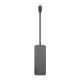 Lenovo 4X90X21427 huby i koncentratory USB 3.2 Gen 2 (3.1 Gen 2) Type-C 20000 Mbit/s Szary