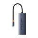 2. Hub USB Baseus UltraJoy Series 5w1 USB-C HDMI 4K 4x USB-A 3.0 - szary