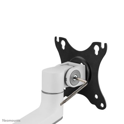 8. Neomounts DS60-425WH2 uchwyt / stojak do monitorów 68,6 cm (27") Biurko Biały