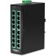 6. TRENDnet Industrie Switch 16 Port Gbit PoE+  DIN-Rail Metall