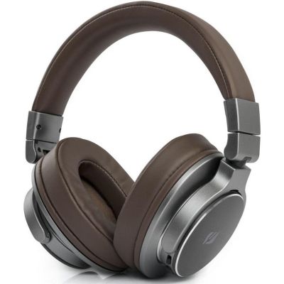 7. Muse M-278 BT Zestaw słuchawkowy Bezprzewodowy Opaska na głowę Micro-USB Bluetooth Brązowy, Srebrny