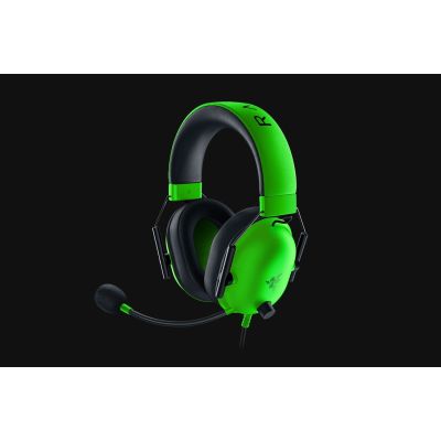 4. Razer BlackShark V2 X Zestaw słuchawkowy Przewodowa Opaska na głowę Gaming Zielony, Czarny