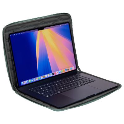 5. Etui na MacBooka Pro 16" Rękaw Zamglona zieleń 16"