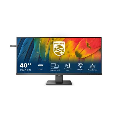 11. Monitor LCD 40" Philips 40B1U5600/00 seria 5000 101,6cm 3440x1440px Wide Quad HD LCD Czarny