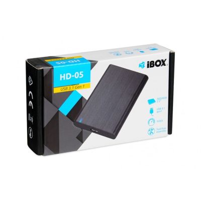 2. OBUDOWA I-BOX HD-05 ZEW 2,5" USB 3.1 GEN.1 BLACK