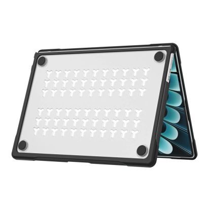 3. Etui Tech-Protect Velar na MacBook Air 13" 2023 / 2024 / 2025 / 2026 - przezroczysto-czarne