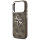 6. Etui Guess 4G Big 4G Classic Logo na iPhone 17 Pro brązowy - srebrne