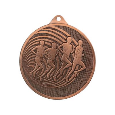 Medal brązowy- Bieganie - medal stalowy
