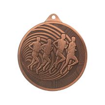 Medal brązowy- Bieganie - medal stalowy