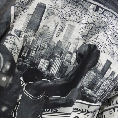 3. Koszulka koszula z krótkim rękawem elegancka męska Air Jordan Essentials Printed Camp Top - FV7311-133